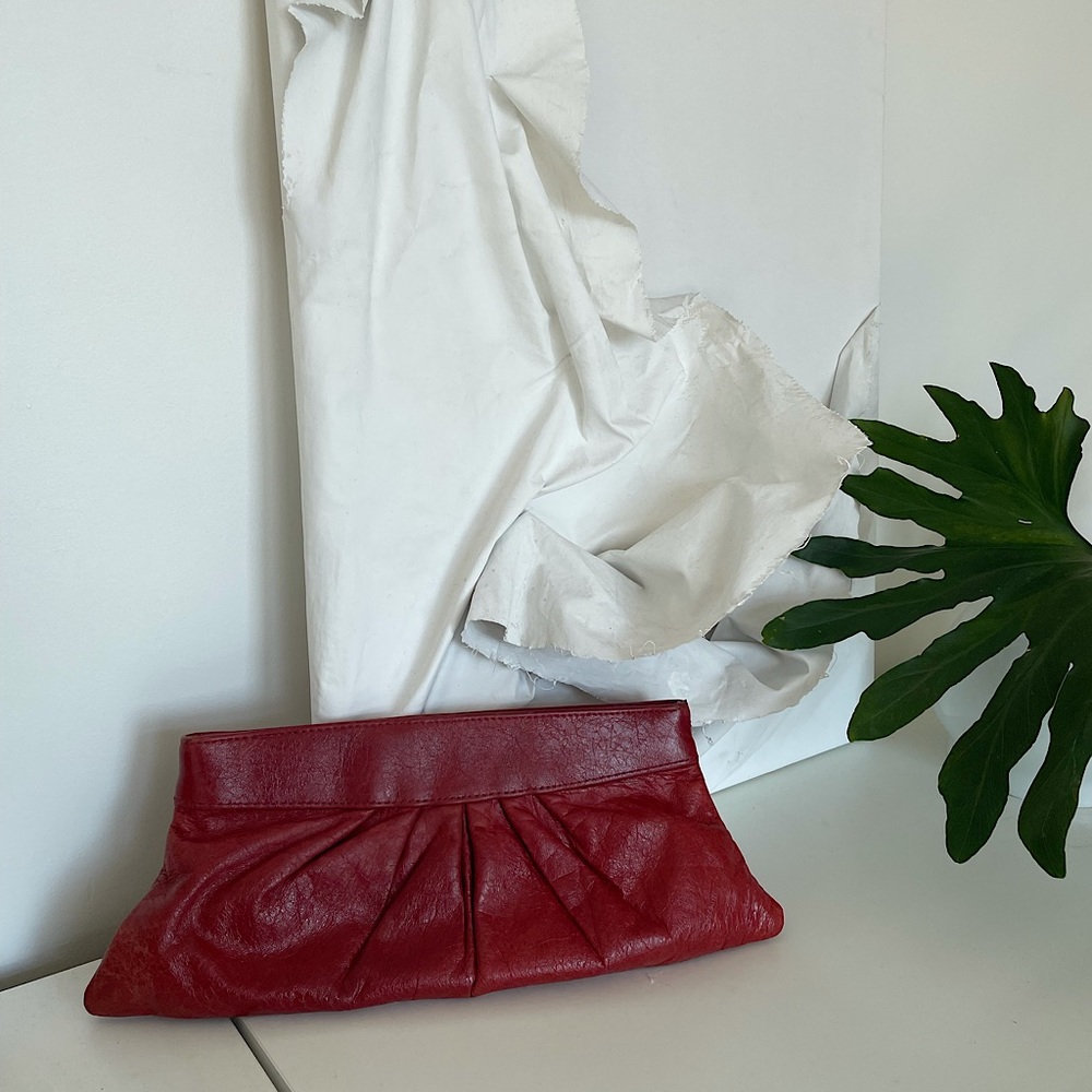 Lauren Merkin pleated ‘Eve’ Clutch